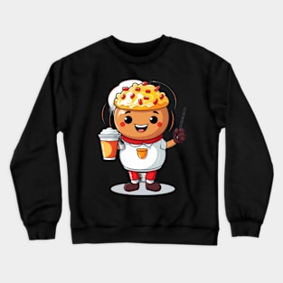 Kawaii  junk food T-Shirt cute  funny Crewneck Sweatshirt